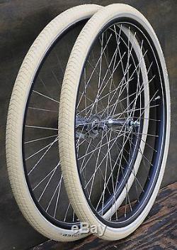 antique bike wheel