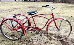 vintage schwinn 3 wheel bicycle