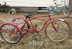 antique schwinn tricycle
