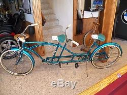 vintage huffy daisy tandem bicycle