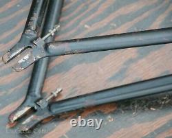 1920 Iver Johnson Bicycle Truss FRAME FORK CRANK Vintage ArchBar Wood Wheel Bike