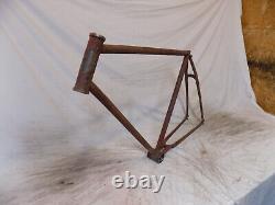 1920s MEAD RANGER MENS MOTORBIKE FRAME+HEADBADGE PREWAR VINTAGE SCHWINN BICYCLE