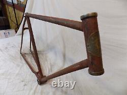 1920s MEAD RANGER MENS MOTORBIKE FRAME+HEADBADGE PREWAR VINTAGE SCHWINN BICYCLE