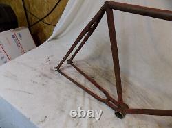 1920s MEAD RANGER MENS MOTORBIKE FRAME+HEADBADGE PREWAR VINTAGE SCHWINN BICYCLE