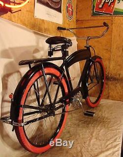 1930s ELGIN PREWAR TANK BIKE DROPSTAND RACK TWIN SCHWINN VINTAGE 20 40 RAT ROD