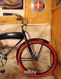 1930s ELGIN PREWAR TANK BIKE DROPSTAND RACK TWIN SCHWINN VINTAGE 20 40 RAT ROD