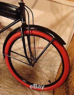 1930s ELGIN PREWAR TANK BIKE DROPSTAND RACK TWIN SCHWINN VINTAGE 20 40 RAT ROD