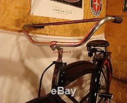 1930s ELGIN PREWAR TANK BIKE DROPSTAND RACK TWIN SCHWINN VINTAGE 20 40 RAT ROD