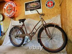 1930s HIAWATHA PREWAR BIKE RAT ROD CWC SCHWINN VINTAGE ELGIN ZEP HAWTHORNE 30S