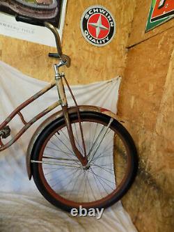 1930s HIAWATHA PREWAR BIKE RAT ROD CWC SCHWINN VINTAGE ELGIN ZEP HAWTHORNE 30S