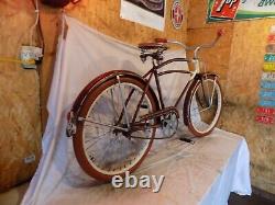 1930s HUFFMAN MENS PREWAR CRUISER BIKE DAYTON VINTAGE MOTORBIKE HUFFY TANK 30s