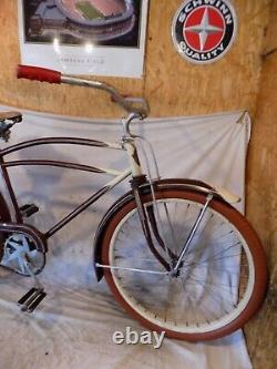 1930s HUFFMAN MENS PREWAR CRUISER BIKE DAYTON VINTAGE MOTORBIKE HUFFY TANK 30s