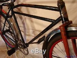 1930s MEAD CRUSADER SCHWINN B10E PREWAR BALLOON TIRE BICYCLE VINTAGE ANTIQUE 33