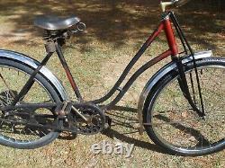 1934 Schwinn B3 Ladies Model Vintage Bicycle Prewar Skip Tooth local pick up NWF