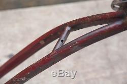 1936 Vintage Prewar Colson Bicycle Long FRAME XL Cruiser Motor Bike Schwinn Q