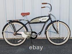 1937 Columbia Reissue Tank Cruiser Bicycle Black Hawk Falcon 26 Bike