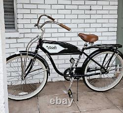 1937 Columbia Reissue Tank Cruiser Bicycle Black Hawk Falcon 26 Fat Tire Bike