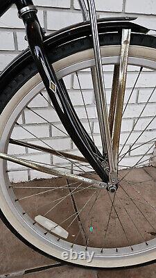 1937 Columbia Reissue Tank Cruiser Bicycle Black Hawk Falcon 26 Fat Tire Bike