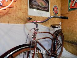 1937 Hawthorne Prewar Eagle Zep Fastback Bike Cwc Schwinn Vintage Elgin Rat Rod