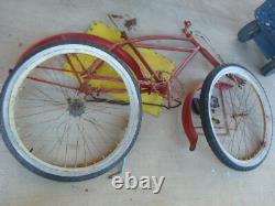 1938 Prewar Schwinn Model BC 117 Men's Standard Motorbike Bicycle Straight Bar