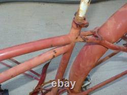 1938 Prewar Schwinn Model BC 117 Men's Standard Motorbike Bicycle Straight Bar