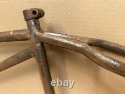 1938 Schwinn Prewar Bicycle Frame W84431 Autocycle 26 Tank Frame