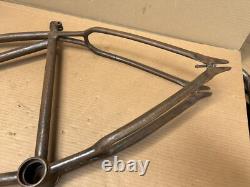 1938 Schwinn Prewar Bicycle Frame W84431 Autocycle 26 Tank Frame