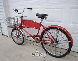 1939 Schwinn Cycle-truck Prewar Delivery Bicycle Newsboy Vintage Antique 39 40