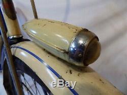 1939 Schwinn Prewar Pullman Cruiser Tank Bike Vintage Hollywood Motorbike B6 DX