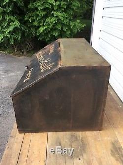 1940's Vintage Schwinn Dealer Bicycle Parts Cabinet Store Display Advertising