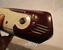 1940s-1950s SCHWINN DELUXE HORNET BICYCLE HORN TANK PANTHER S2 VINTAGE MAROON 50