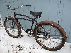 1941 Schwinn Prewar / Wwii Vintage Rat Rod 26 Cruiser Bike