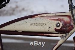 1941 Schwinn Cadillac Bicycle Vintage Antique Rare Balloon Tire Prewar Original