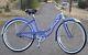 1946 Vintage Blue Ladies Schwinn Dx Ballooner Tank Bicycle Fat Tire Cruiser Bike
