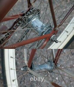 1948 Maroon Vintage AS Schwinn DX Bicycle Skiptooth Chain Cruiser Bike S2 Wheels