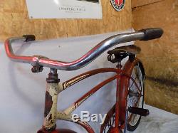 1948 Schwinn Admiral DX Mens Beach Cruiser Bicycle Hot Rat Rod Hornet B6 Vintage