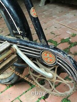 1948 Schwinn PACKARD Autocycle TANK BIKE 26 vtg Bicycle, Just Found in Basement