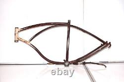 1949 Schwinn B6 Streamliner Bicycle FRAME & HEAD BADGE 26 Mens Balloon Bike