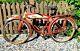 1949 Schwinn Packard Autocycle Tank Bike 26 Vtg Red Boys Bicycle, Estate Fresh