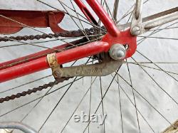 1949 Schwinn Spitfire Vintage Cruiser Bike 19 Large Single Speed Steel Ship USA