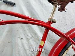 1949 Schwinn Spitfire Vintage Cruiser Bike 19 Large Single Speed Steel Ship USA
