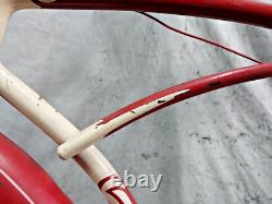 1949 Schwinn Spitfire Vintage Cruiser Bike 19 Large Single Speed Steel Ship USA