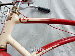 1949 Schwinn Spitfire Vintage Cruiser Bike 19 Large Single Speed Steel Ship USA