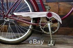 1949 Schwinn Straight Bar Balloon Vintage Bicycle Hornet Spitfire DX Cruiser Old