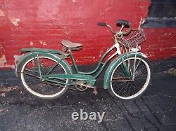 1950's Vintage, Schwinn. Excelsior bicycle. Original paint Bike