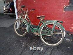 1950's Vintage, Schwinn. Excelsior bicycle. Original paint Bike