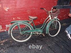 1950's Vintage, Schwinn. Excelsior bicycle. Original paint Bike