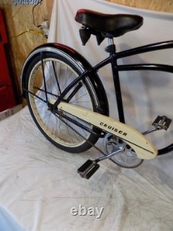1950s MONARK MENS CRUISER BIKE FIRESTONE VINTAGE DELUXE BLACK SUPER VINTAGE USA