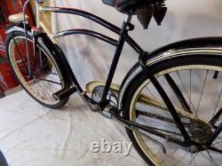 1950s MONARK MENS CRUISER BIKE FIRESTONE VINTAGE DELUXE BLACK SUPER VINTAGE USA