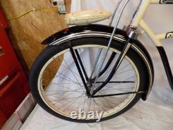1950s MONARK MENS CRUISER BIKE FIRESTONE VINTAGE DELUXE BLACK SUPER VINTAGE USA